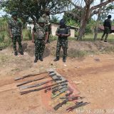 Nigerian military neutralise five criminals, discover illegal weapons factory in Cross River