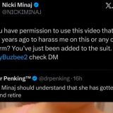 Nicki Minaj threatens legal action against Nigerian X user over alleged ‘harassment’