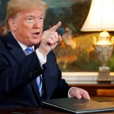Trump Warns Russia, China Against Arming Iran
