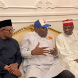 Gawuna, Binani Attend Dickson’s Closed-door Meeting Alongside Obi, Kwankwaso
